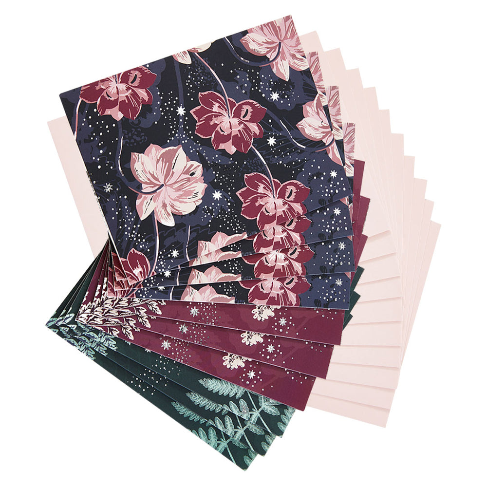 Floral Twilight Notecard Set