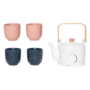 Starry Skies Mug and Teapot Set